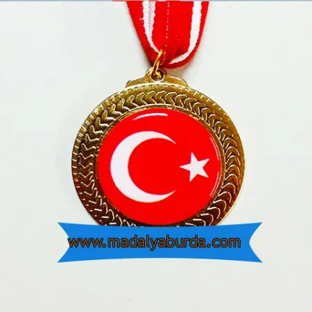 türk bayraklı madalya
