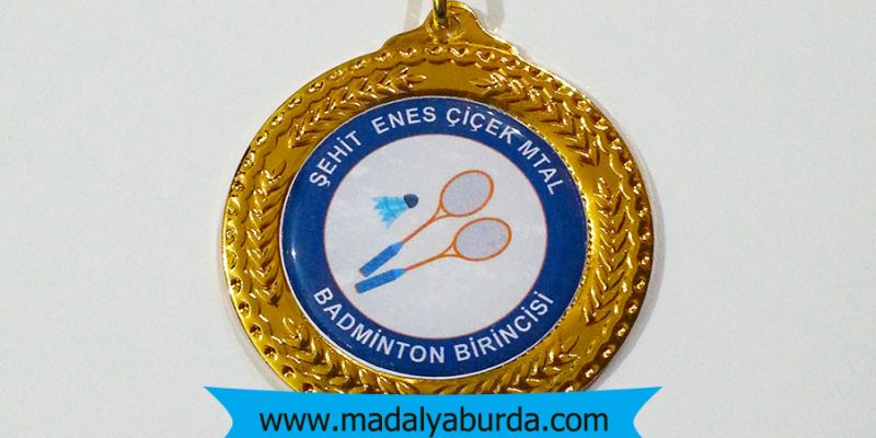 badminton-turnuva-madalyası