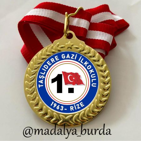 Birincilik madalyası yaptırmak