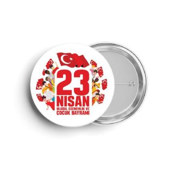 23 nisan cocuk bayramı rozetleri