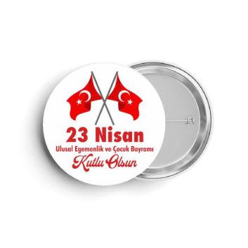 23 nisan çocuk bayramı yaka rozeti