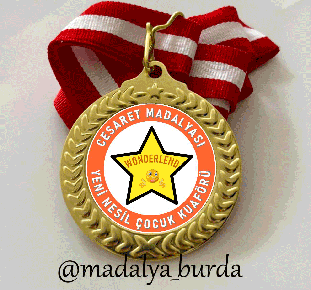cesaret-madalyası yaptırma